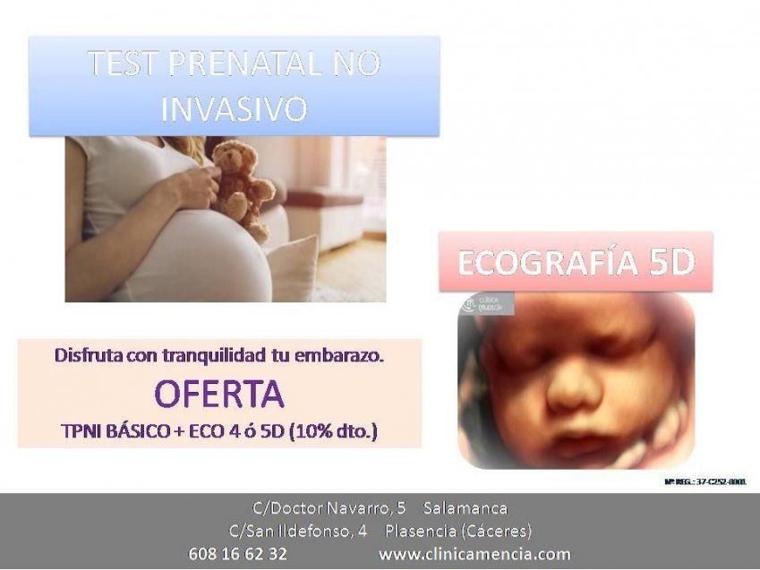 Test prenatal online no invasivo semana