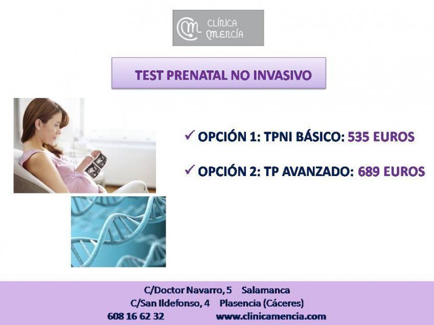 Test prenatal no invasivo hasta que sales semana se puede hacer