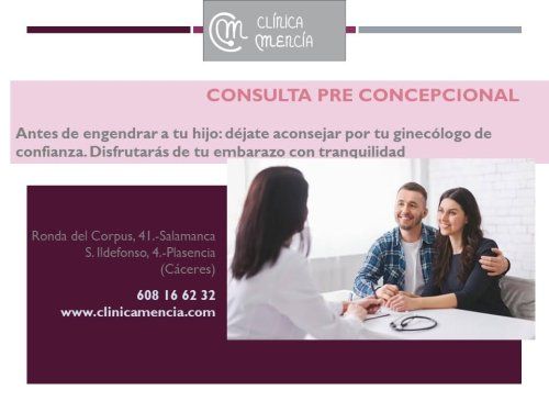 consulta preconcepcional