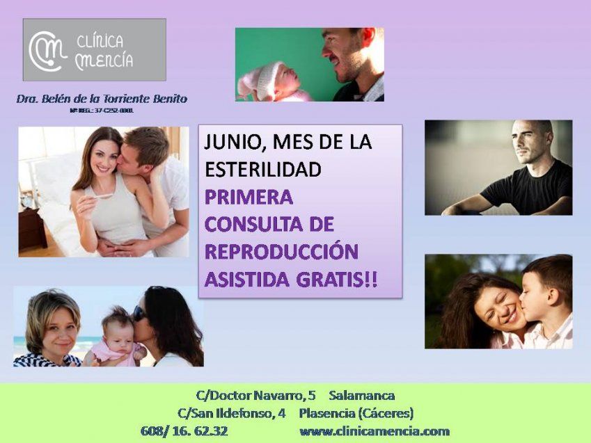 JUNIO, MES DE LA ESTERILIDAD