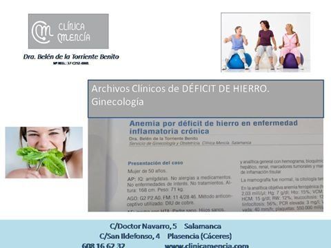 DÉFICIT DE HIERRO