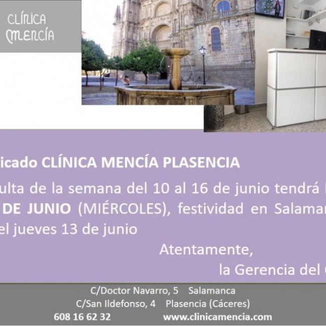 CONSULTA PLASENCIA DÍA 12 DE JUNIO 2019 1