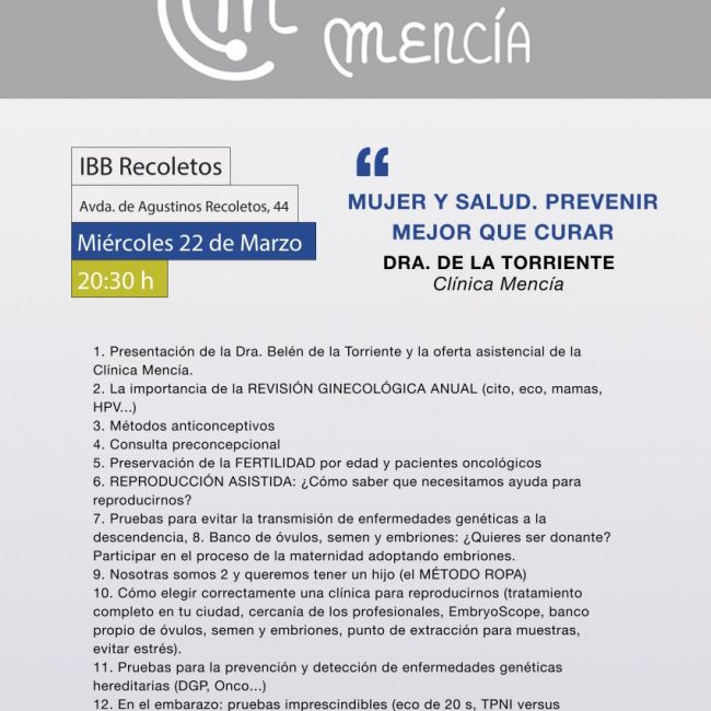 Cartel A3 MENCIA 2017